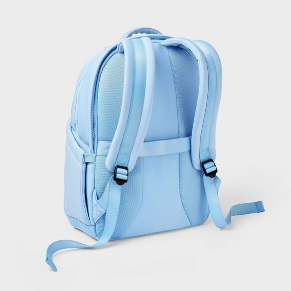 All In Motion - 14L Faux Neoprene Backpack - All In Motion Blue Blue - Picture 2 of 4